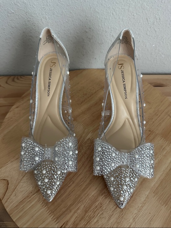 JS Jessica Simpson Avyria Womens Pointed Closed Toe Stiletto Heel Pumps - Picture 7 of 7